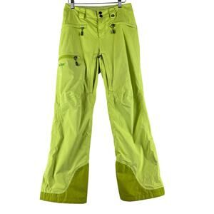 Outdoor Research WMNS Igneo Snow Pants XS Lime Green Insulated Ski Pertex Shield
